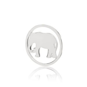 0000287 elephant halo coin in silver 550