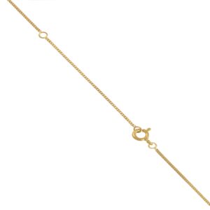 CURB 18 PLGOLD CLOSE20UP