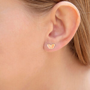 fairy-themed gift box packaging for butterfly earrings