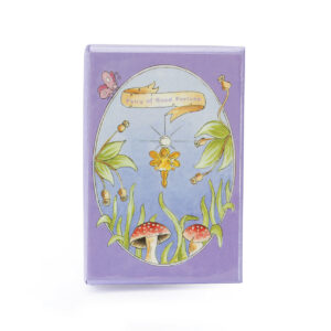 fairy-themed gift box packaging for butterfly earrings