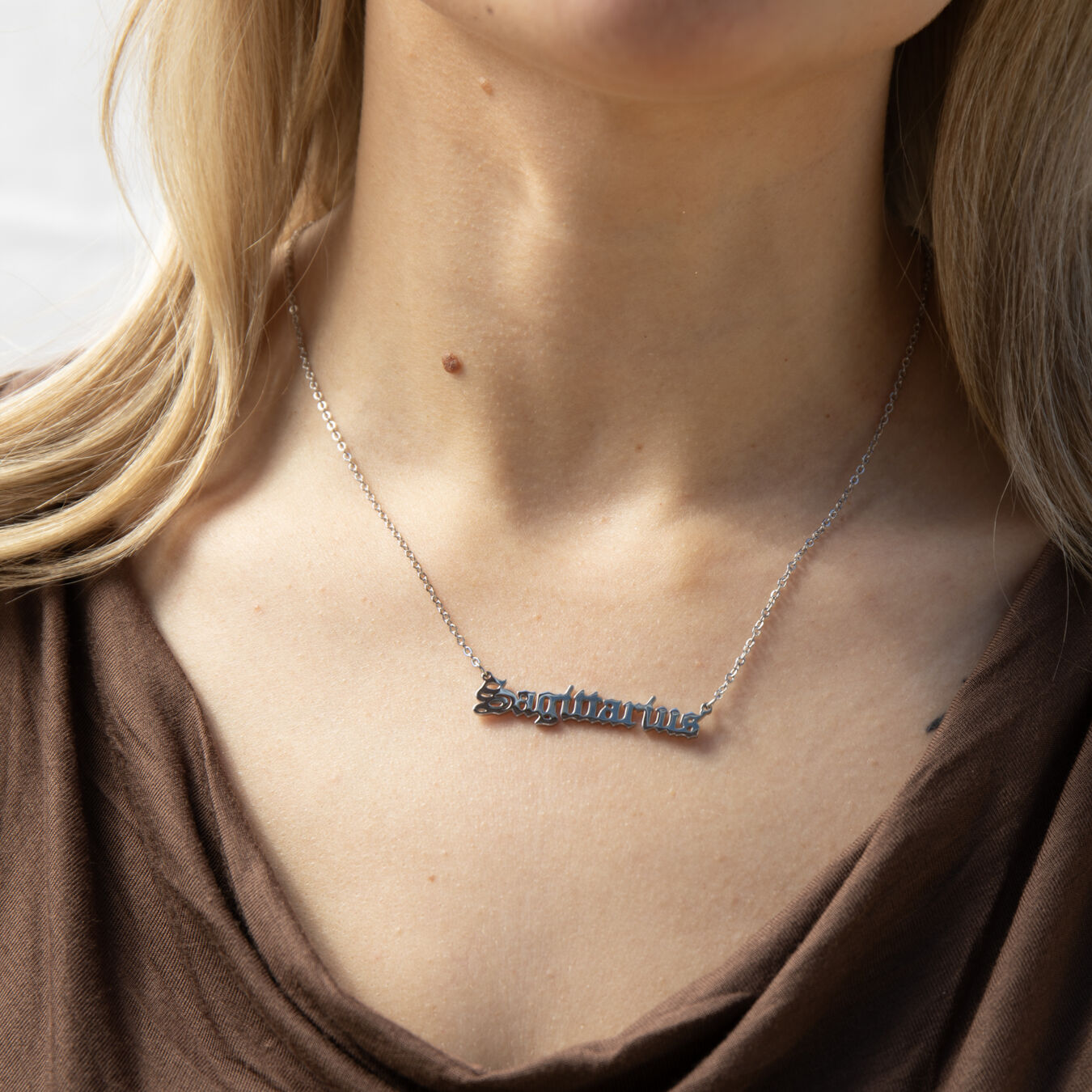 Stainless Steel Star Sign Necklace