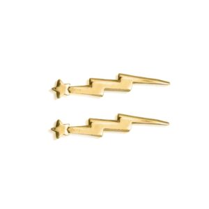 chlobo gold lightening bolt cuff earring gest4000 p28284 143105 image