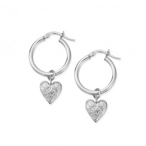 chlobo patterned heart hoop earrings seh691 p28554 143119 image