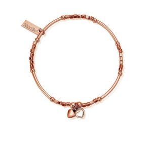 chlobo rose gold mini noodle cube two heart bracelet rbmnc1067 p22516 112717 zoom