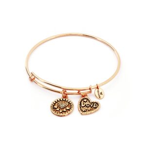 chrysalis rose gold plated love expandable bangle p529 574 zoom