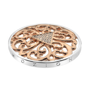 emozioni cleopatra rose gold plated coin 33mm p1890 6195 image