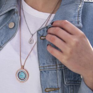 emozioni purity and tranquility coin 33mm p1837 6027 image