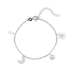 zodiac charm bracelet